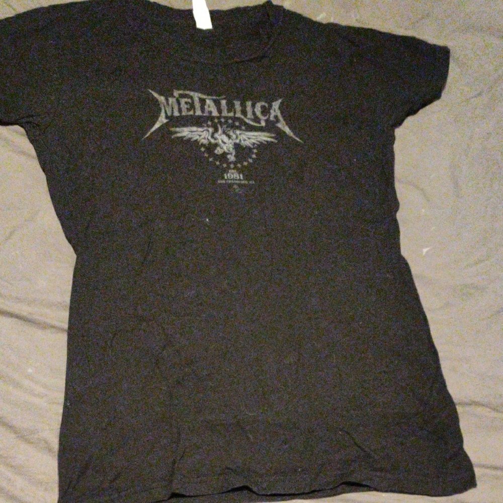Metallica Black Graphic T-Shirt